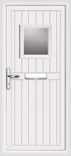 Wandsworth Esmie white upvc front door